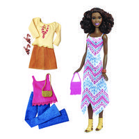 Кукла Barbie Модница с набором одежды DTD96-9
