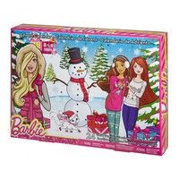 Рождественский календарь Barbie с набором одежды DMM61