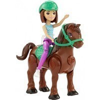 Кукла Barbie On the Go с пони FHV60-2