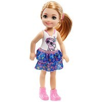 Мини-кукла Barbie Подруга Челси DWJ33-9